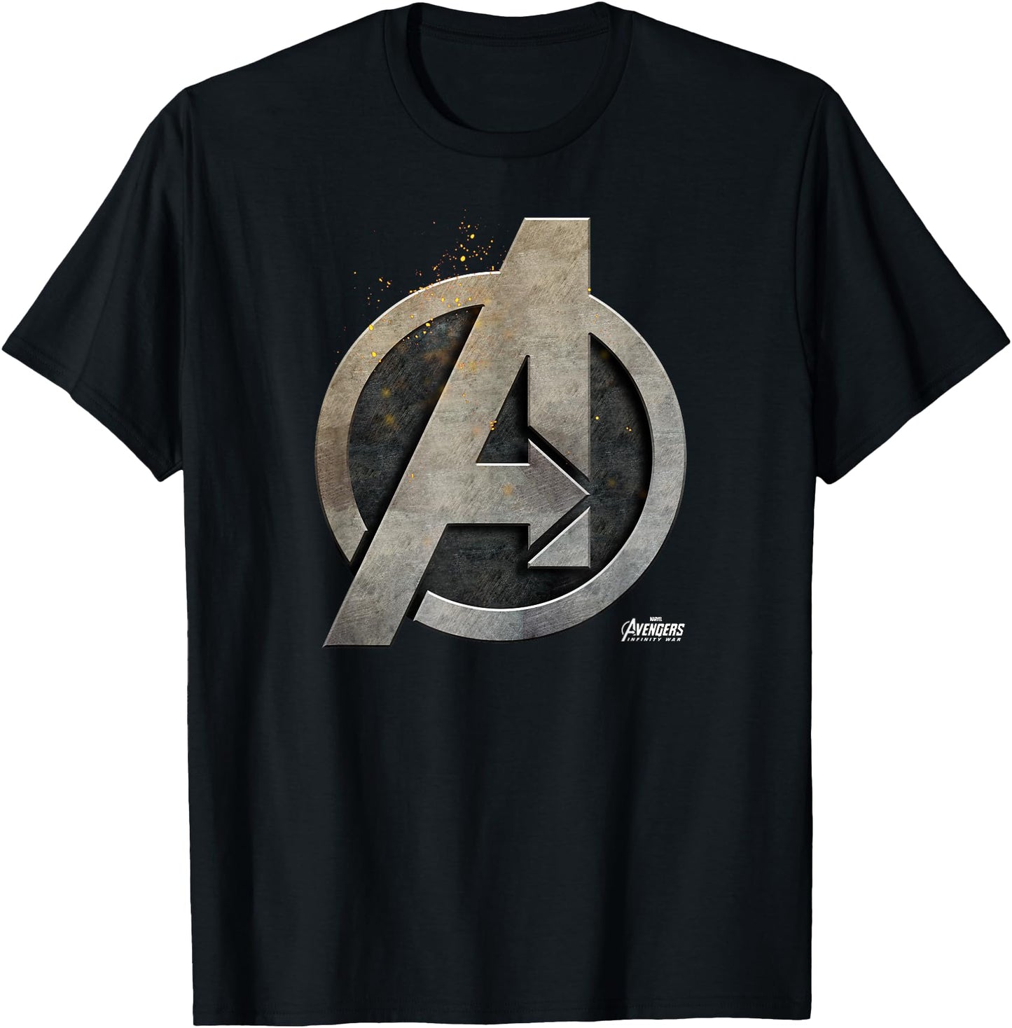 Marvel Avengers Infinity War Steel Symbol Graphic T-Shirt