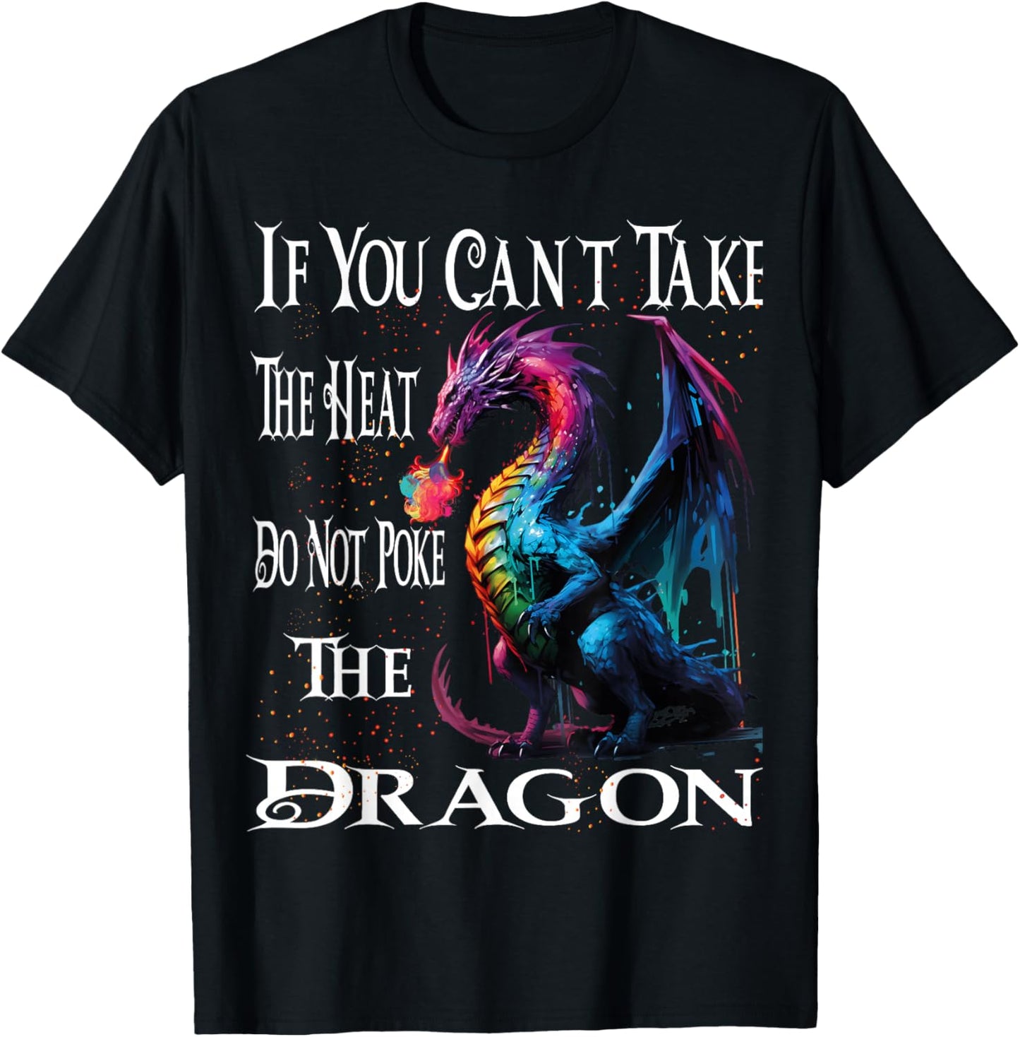 Flying Mythical Creature Cool Dragon Flame-Spewing Dragon
