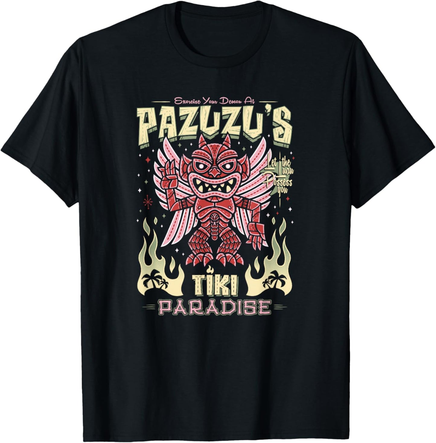 Pazuzu Tiki Bar - Creepy Cute Exorcist Demon - Hawaii Island