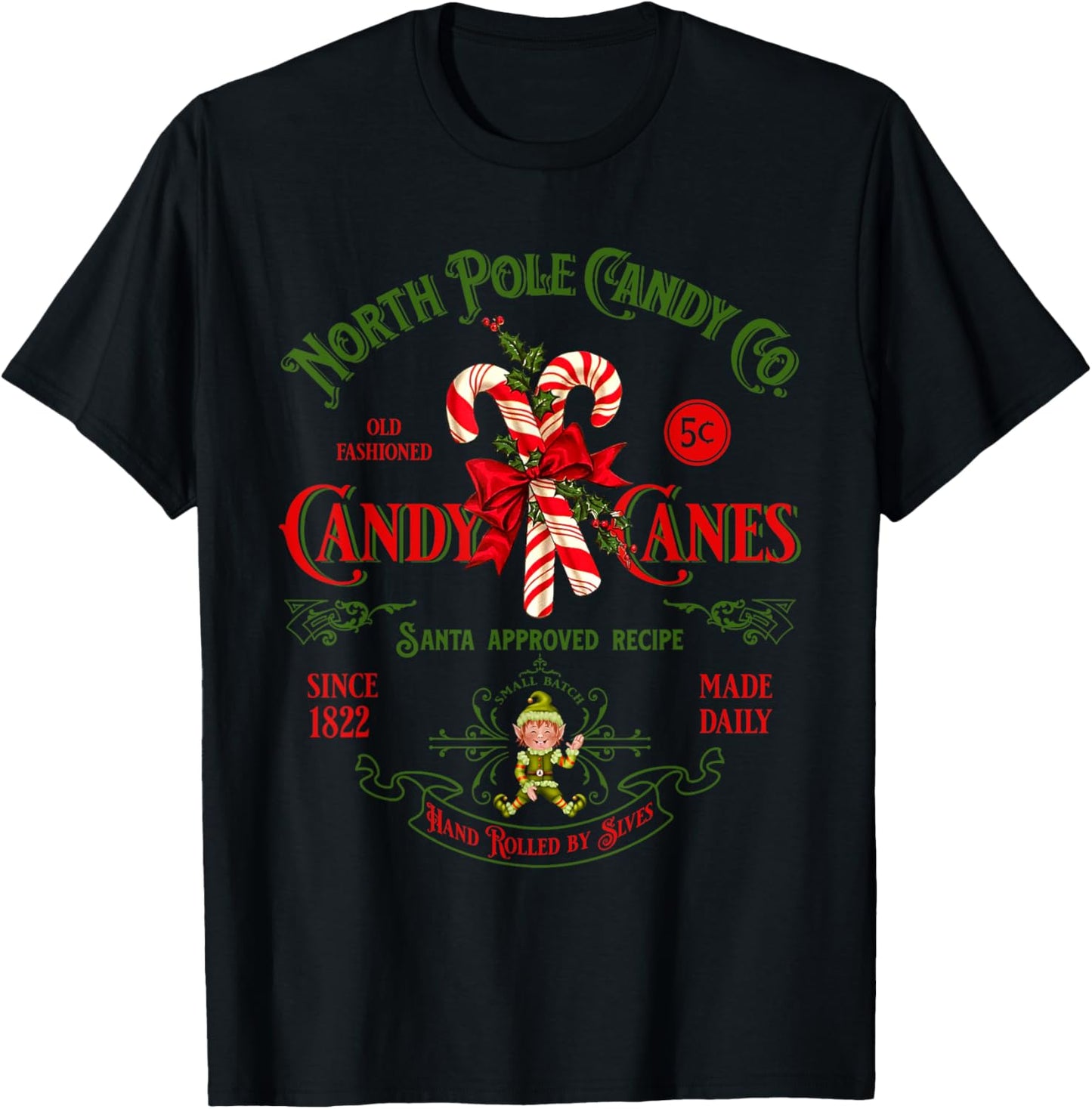 Vintage Funny Christmas Candy Cane North Poles Xmas Costume