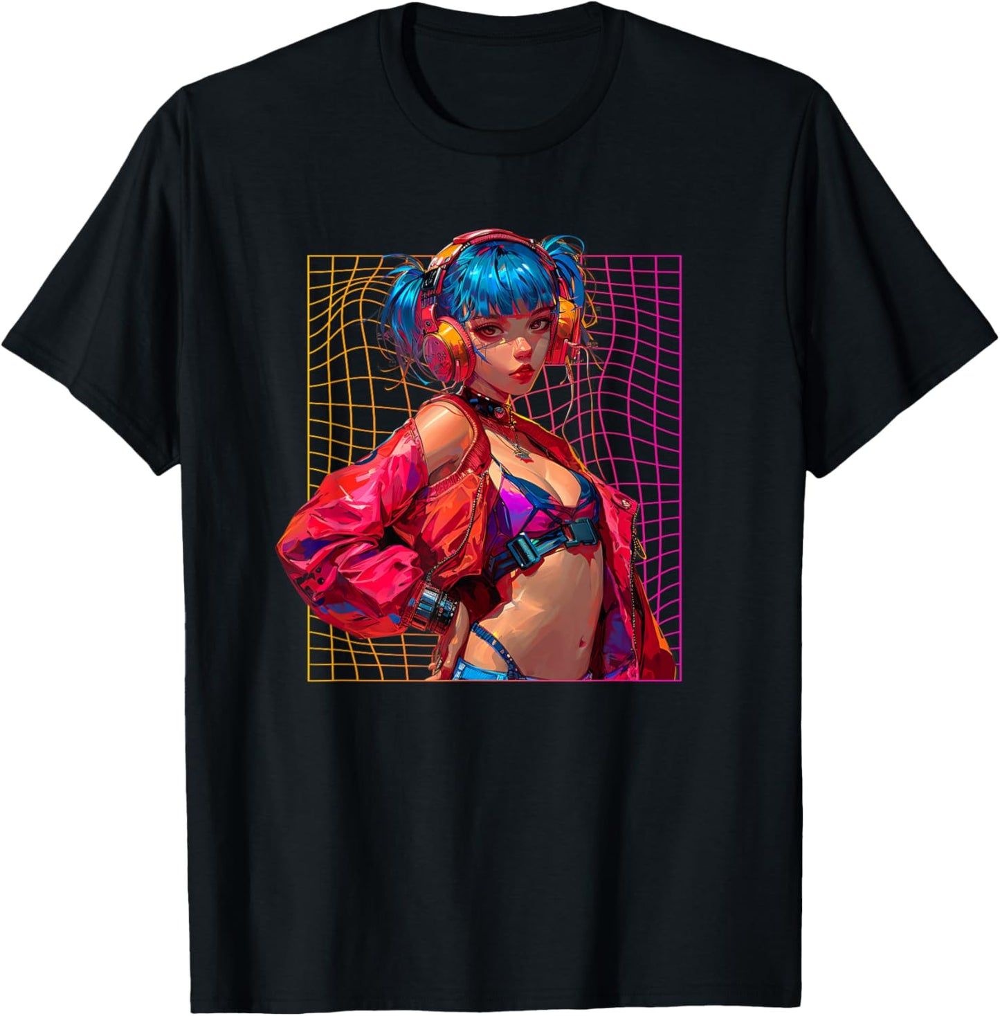 Cyberpunk anime girl