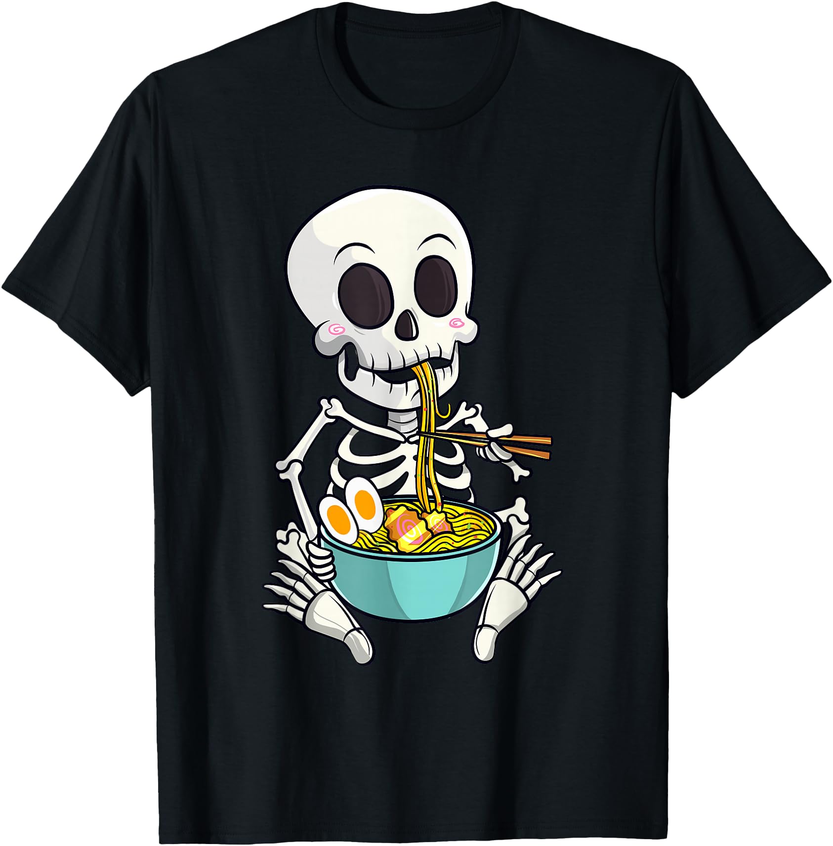 Skeleton Japanese Ramen Noodles Anime Halloween Costume