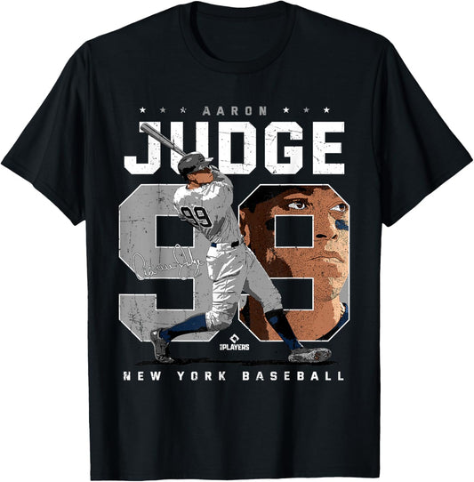 Aaron Judge Number Portrait Baj New York MLBPA