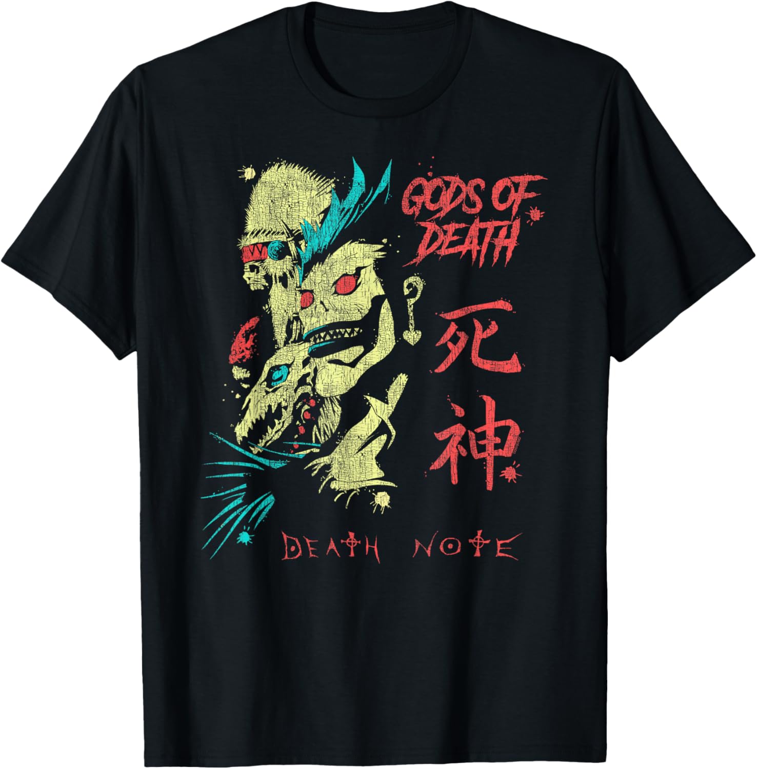 Death Note Vintage Style Shinigami Gods of Death Anime