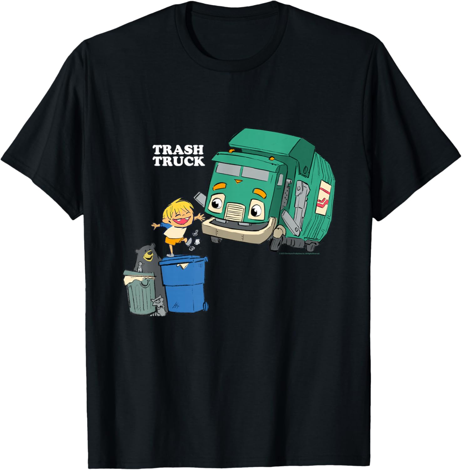 Trash Trucks The Bear Raccoon & Hank Adventure
