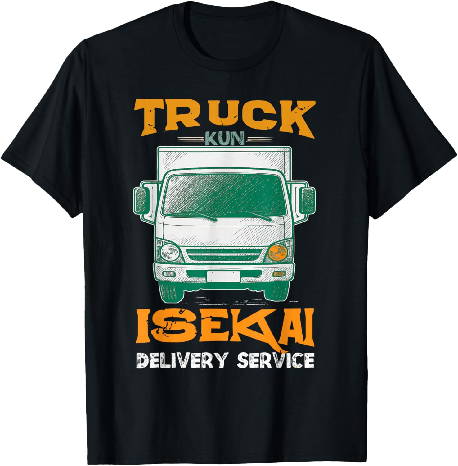 Anime Isekai Truck Kun funny Retro Otaku TEE For Men Women