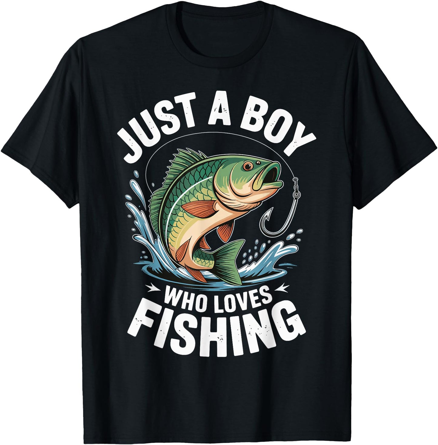 Just A Boy Who Loves Fishing