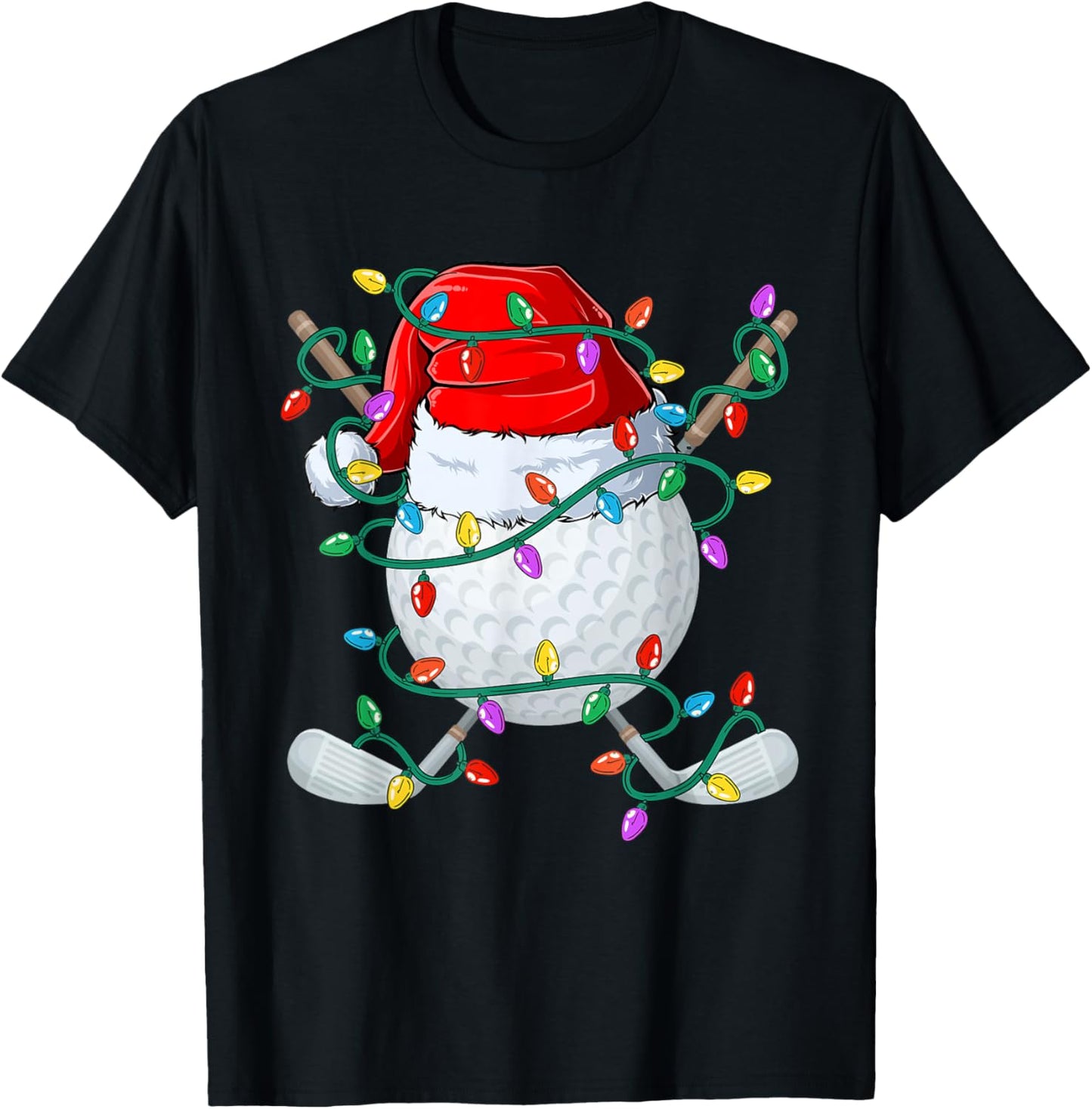 Christmas Golf Xmas Santa Sports Hat Golfer Golfing Funny