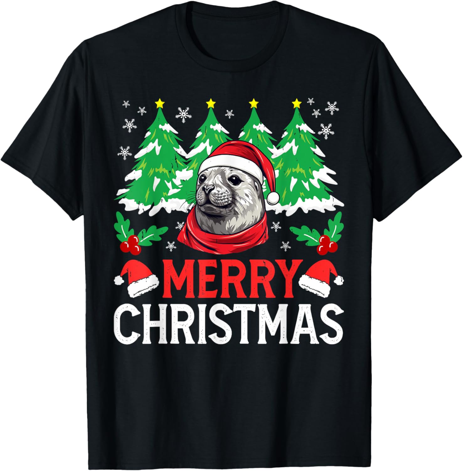 Weddell Seal Christmas Pajama Costume for Xmas Holiday