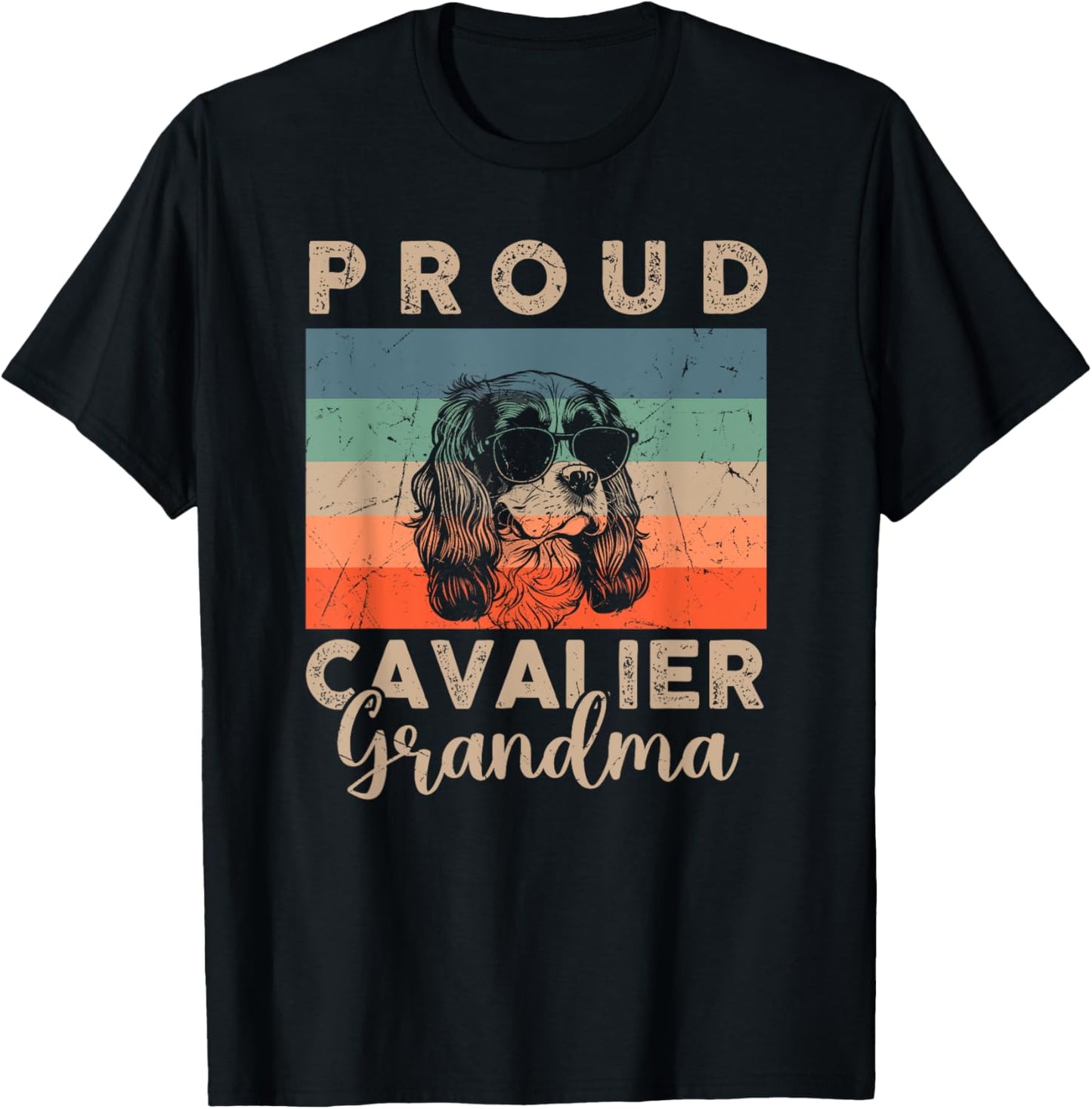 Funny Proud Cavalier Grandma Gifts for Women Dog Lover Xmas