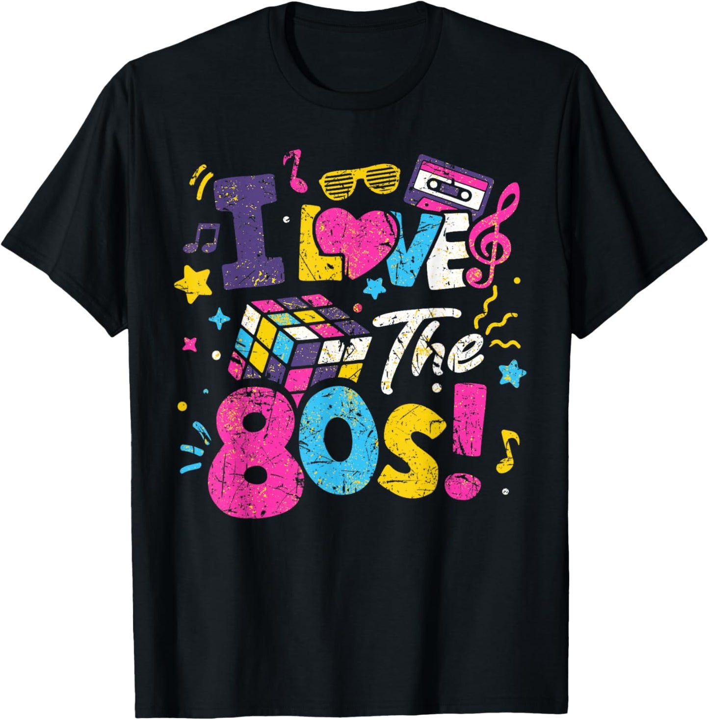 I Love The 80's Eighties Party Retro Costume