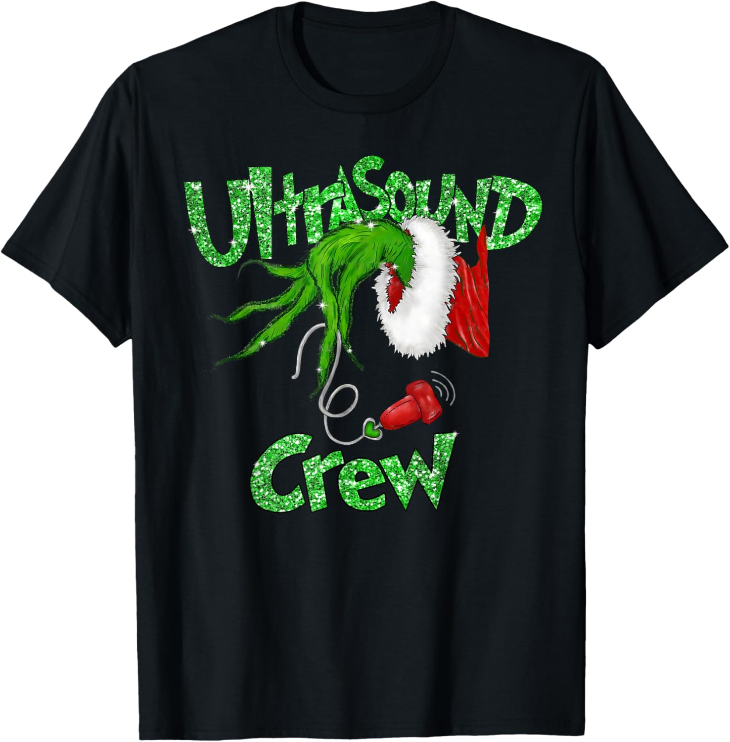 Ultrasound Crew Sonographer Merry Christmas Xmas Pajamas