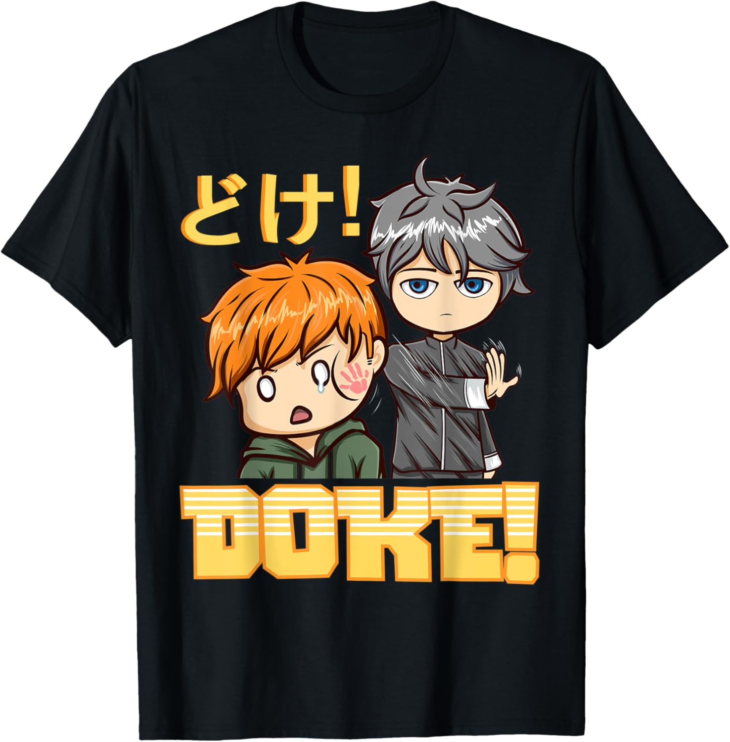 Chibi Anime Slap Doke Cute Japanese Chibi