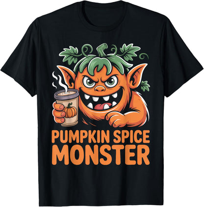 Pumpkin Spice Monster Chibi Pumpkin Latte Fall