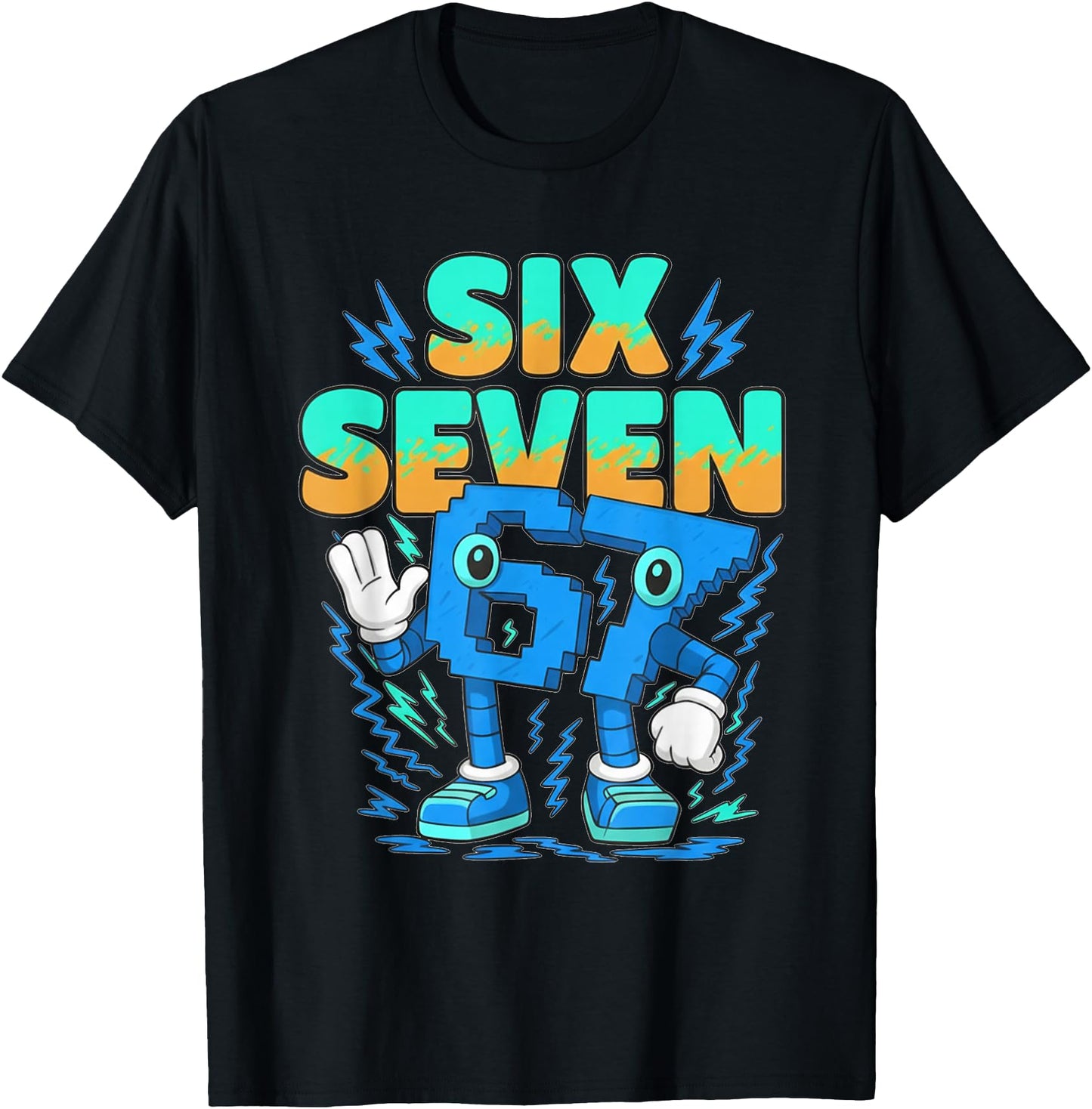 Kids Meme 67 Six Seven 6 7 Gen Alpha Slang Gaming Humor Boys