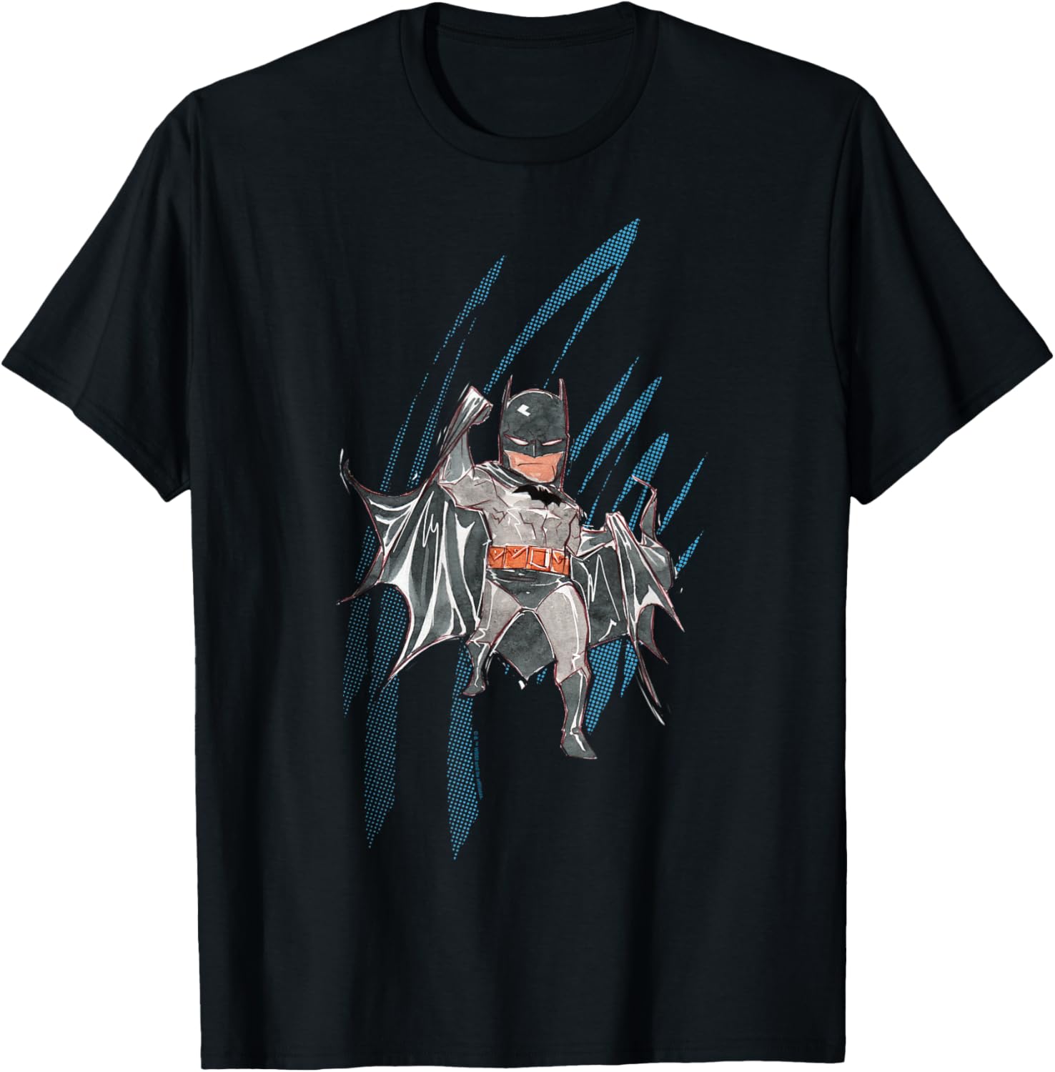 WB100 DC Comics Batman Classic Sketch Chibi Hero Pose
