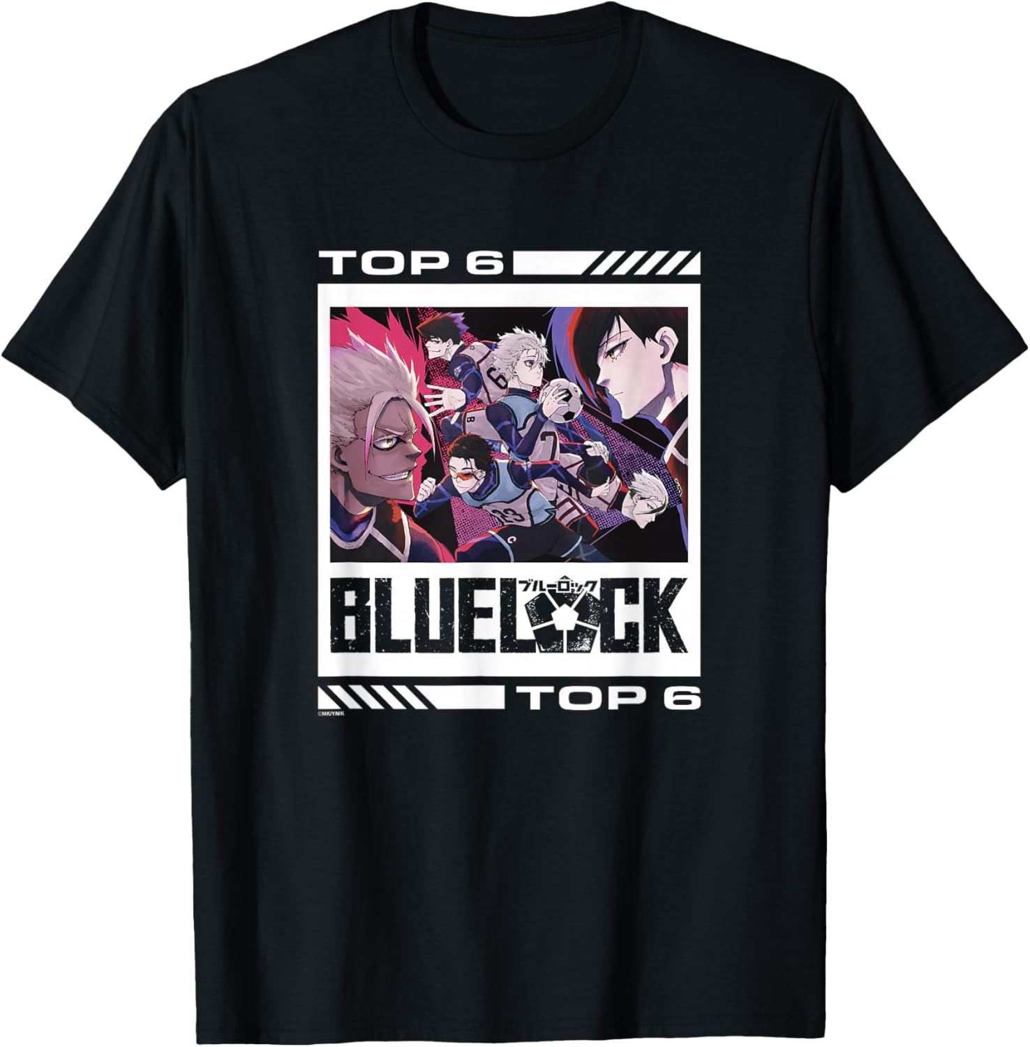 Blue Lock Top 6 The Best Players Big Chest Panel Portrait