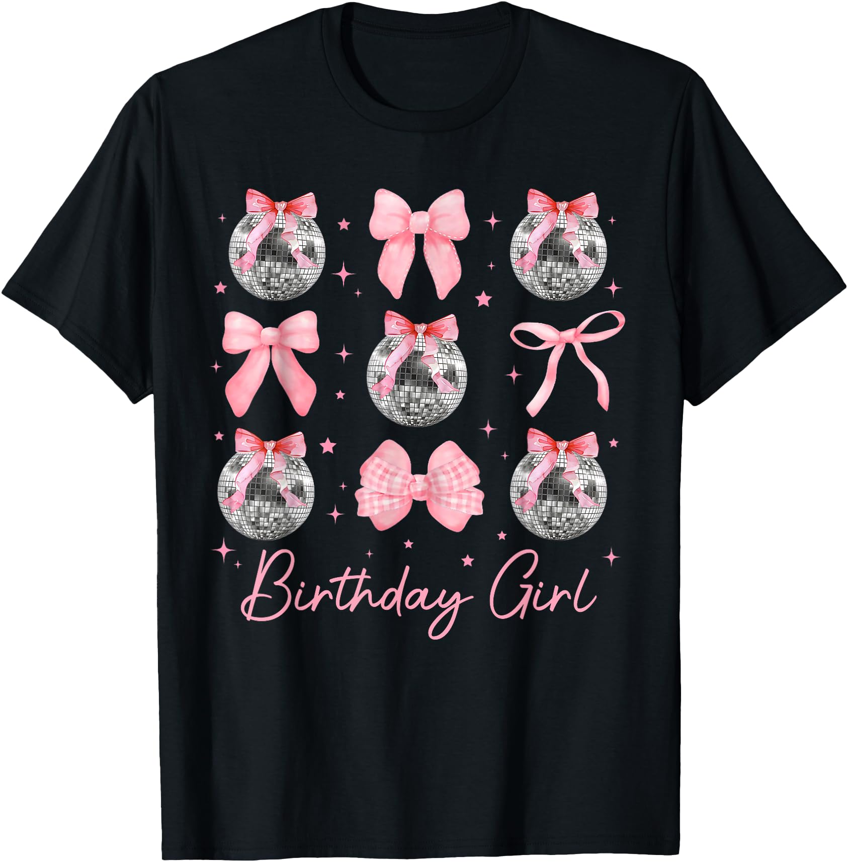 Birthday Coquette Bow Disco Ball Birthday Girls Teens