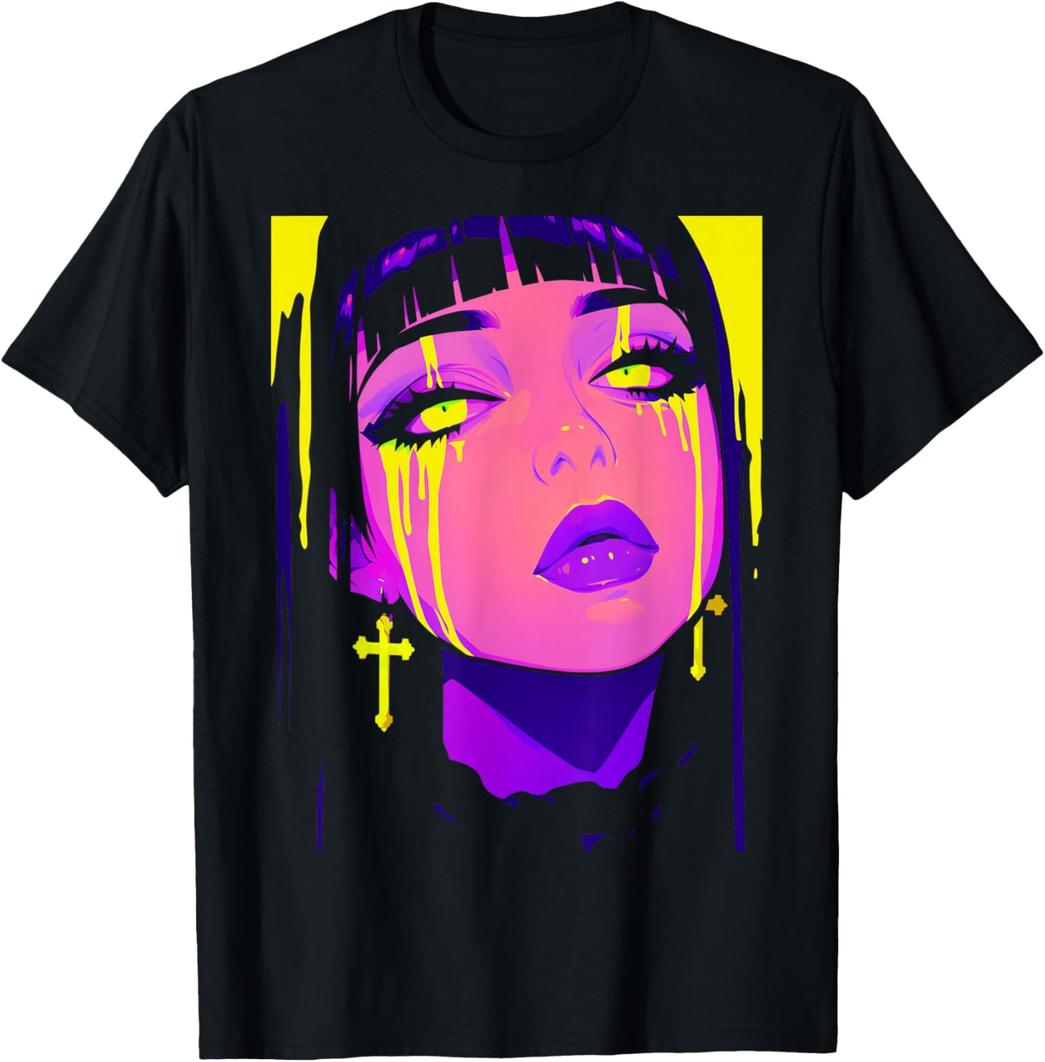 Cybergoth Cybercore Grunge Punk Goth Girl Alt Anime Manga