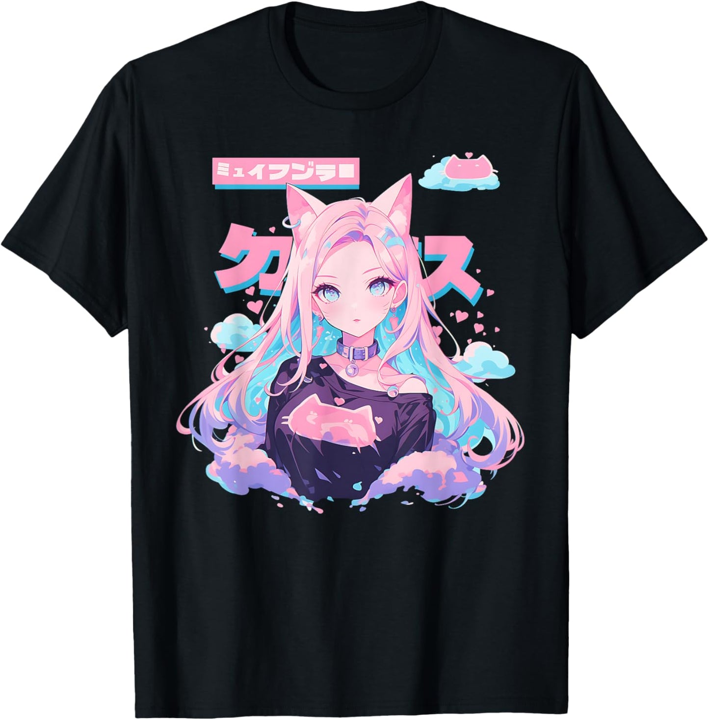 Anime Waifu Cute Anime manga Cat Girl Sweet Retro Japan
