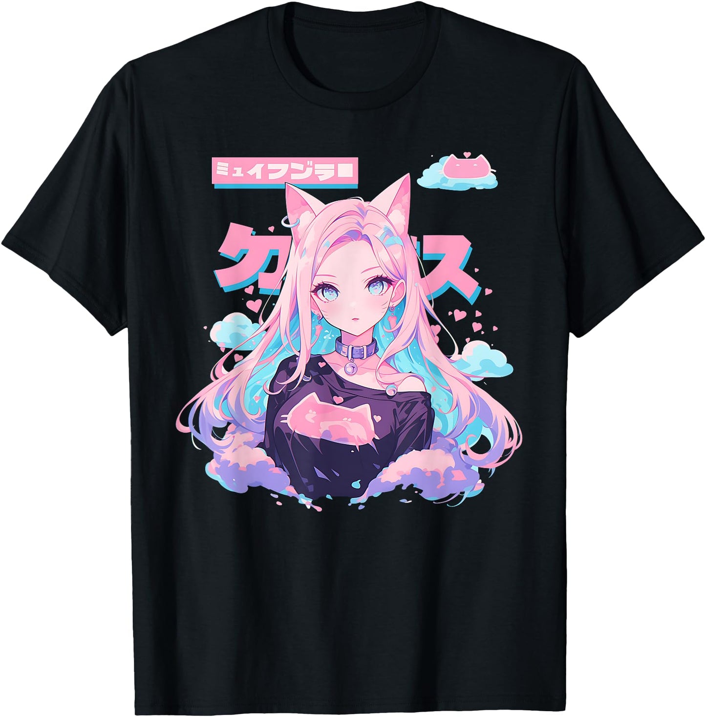 Anime Waifu Cute Anime manga Cat Girl Sweet Retro Japan