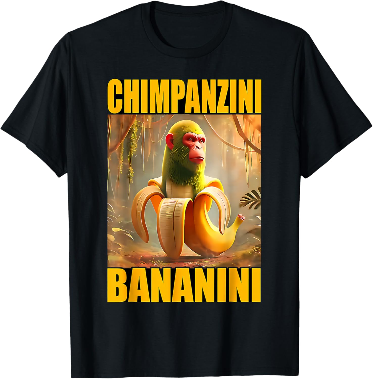 Chimpanzini Bananini Italian Brainrot Meme Boys Gilrs Kids