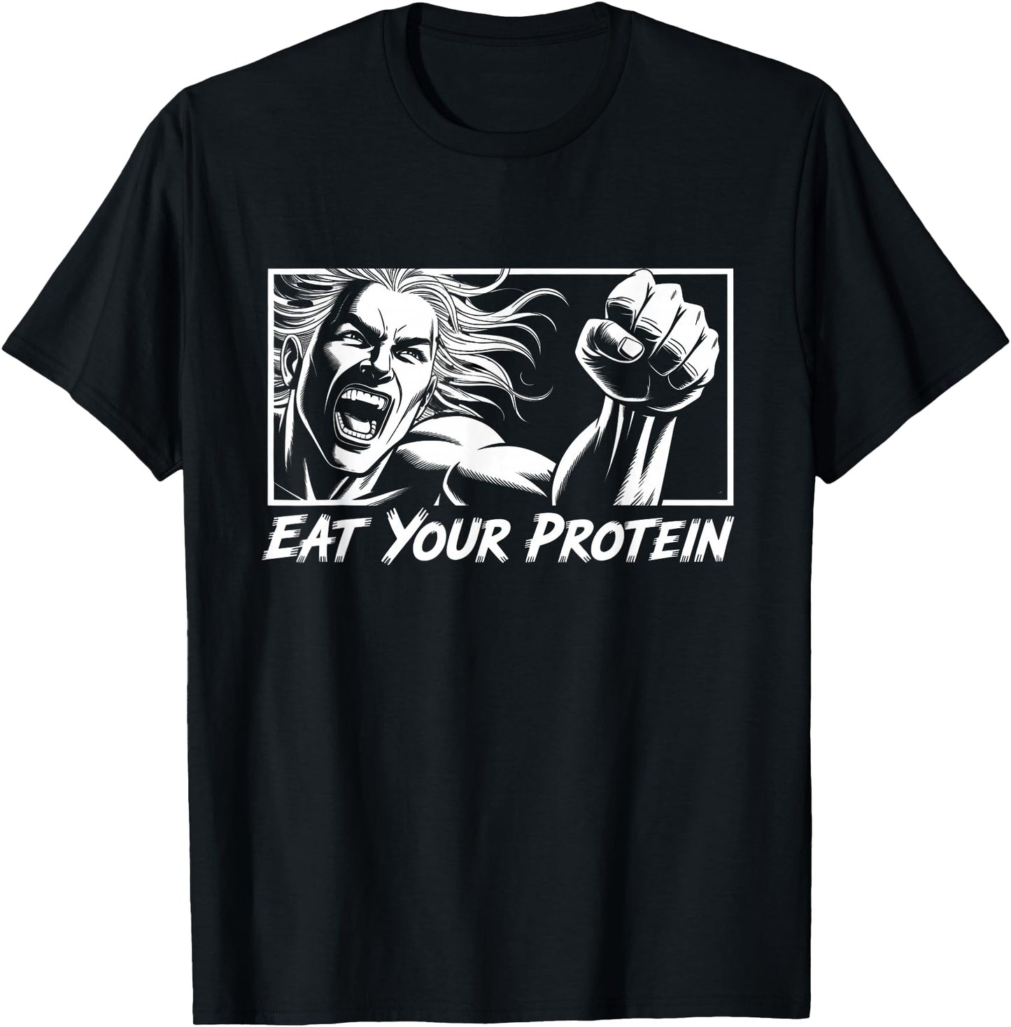 Eat Your Protein Anime Gym Manga Bodybuilding Fitness Anime