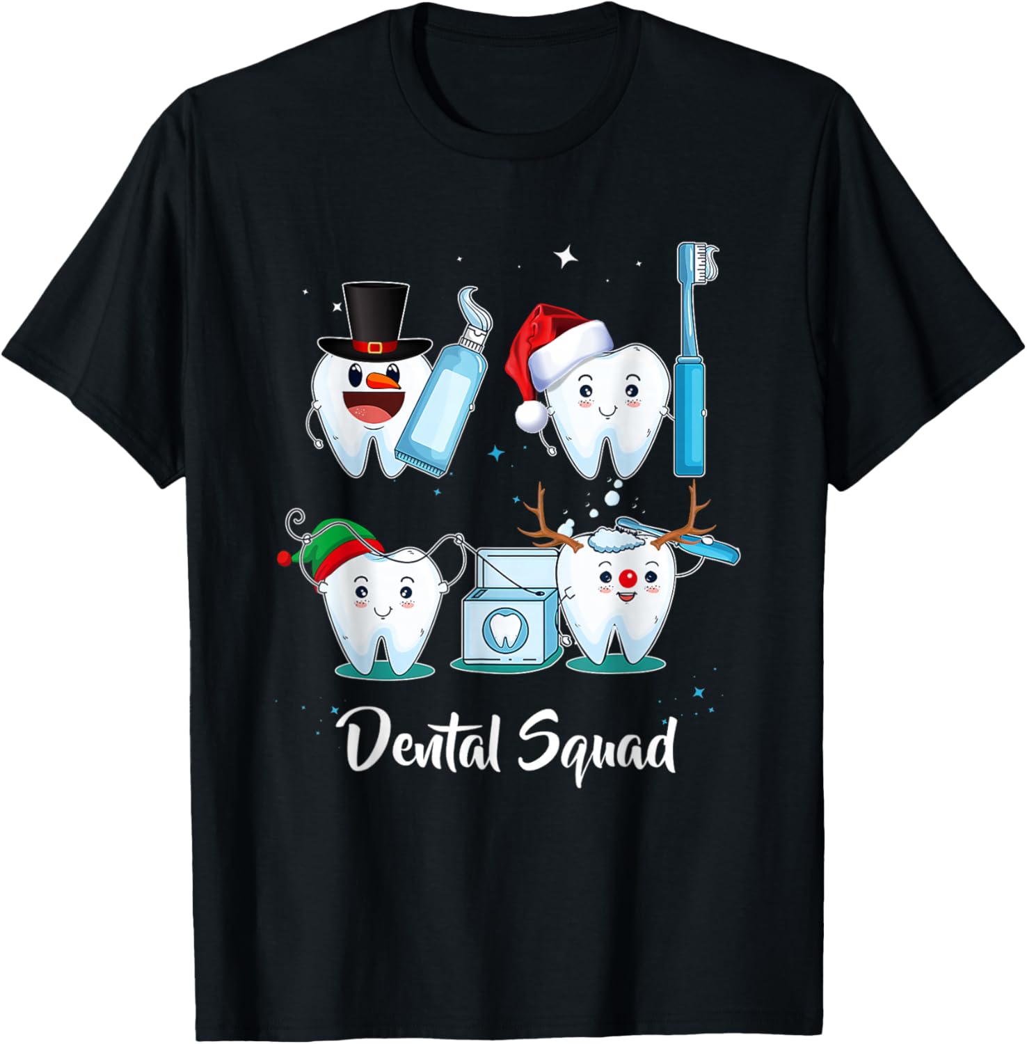 Dental Squad Teeth Dentist Christmas Dental Xmas Pajamas