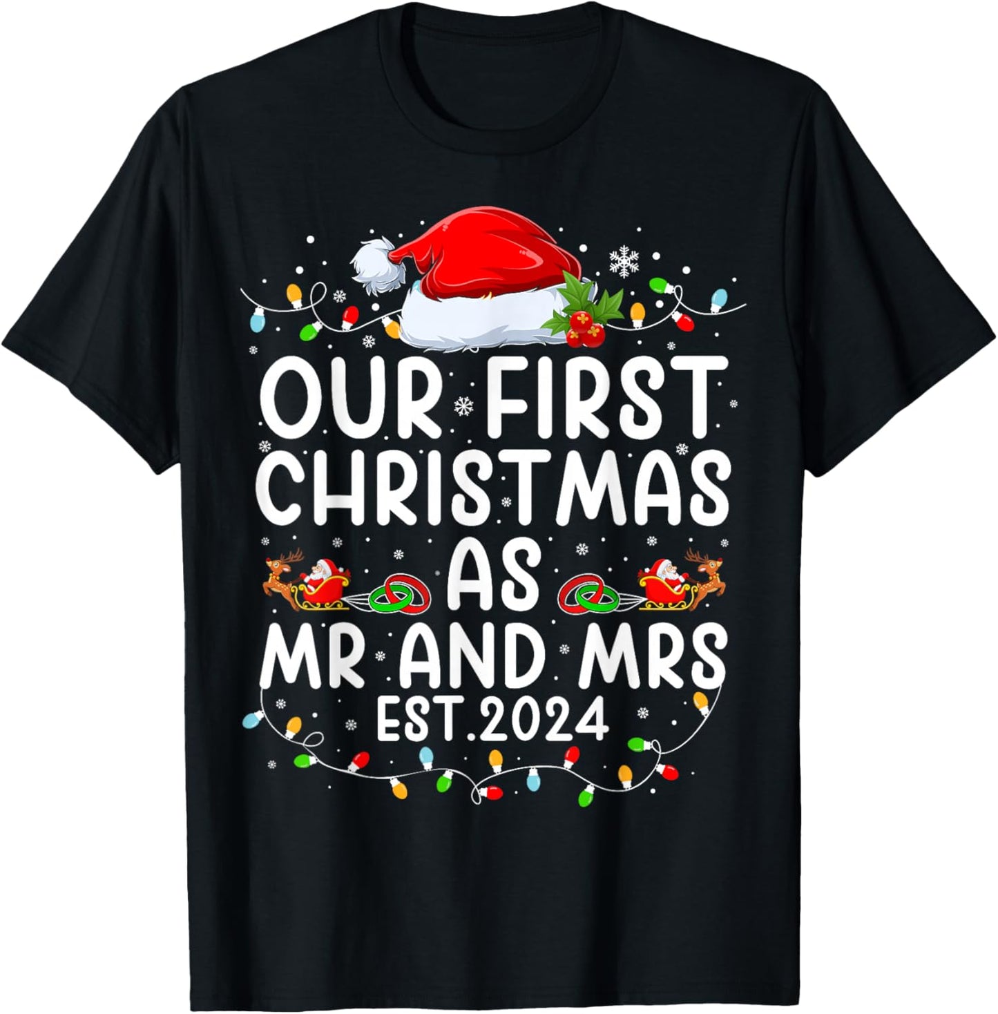 Our First Christmas As Mr & Mrs 2024 Newlyweds Couples Xmas