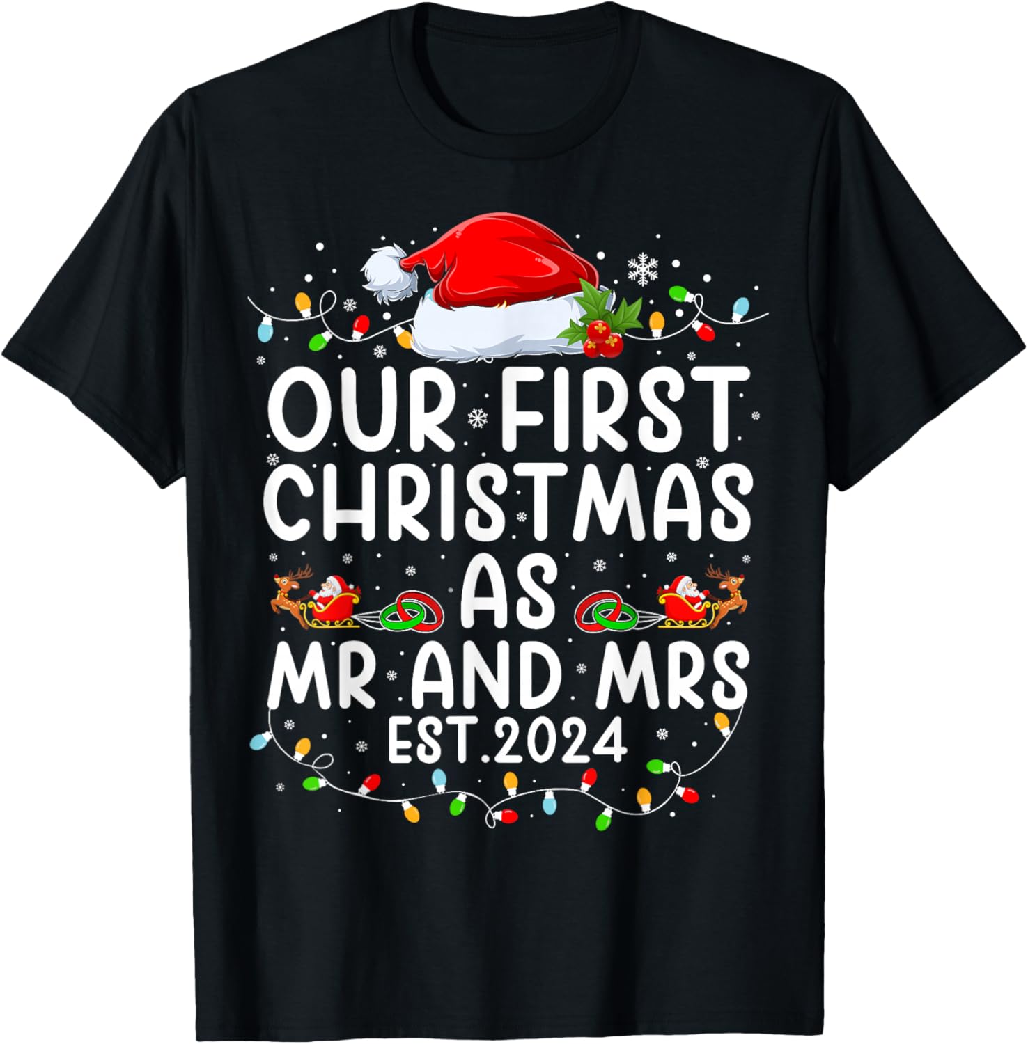 Our First Christmas As Mr & Mrs 2024 Newlyweds Couples Xmas