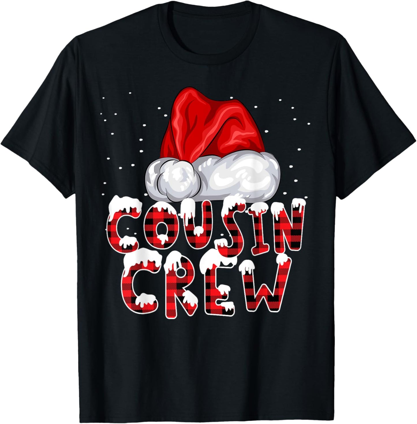 Cousin Crew Red Buffalo Plaid Family Matching Xmas Men Women