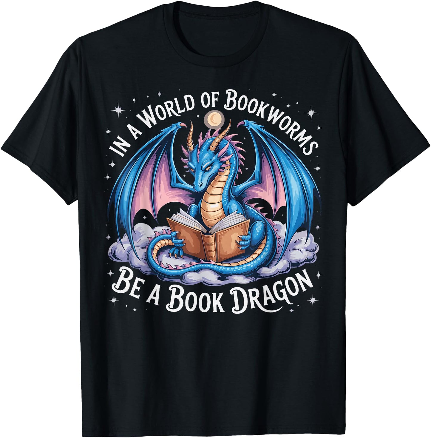 In A World Of Bookworms Be A Book Dragon