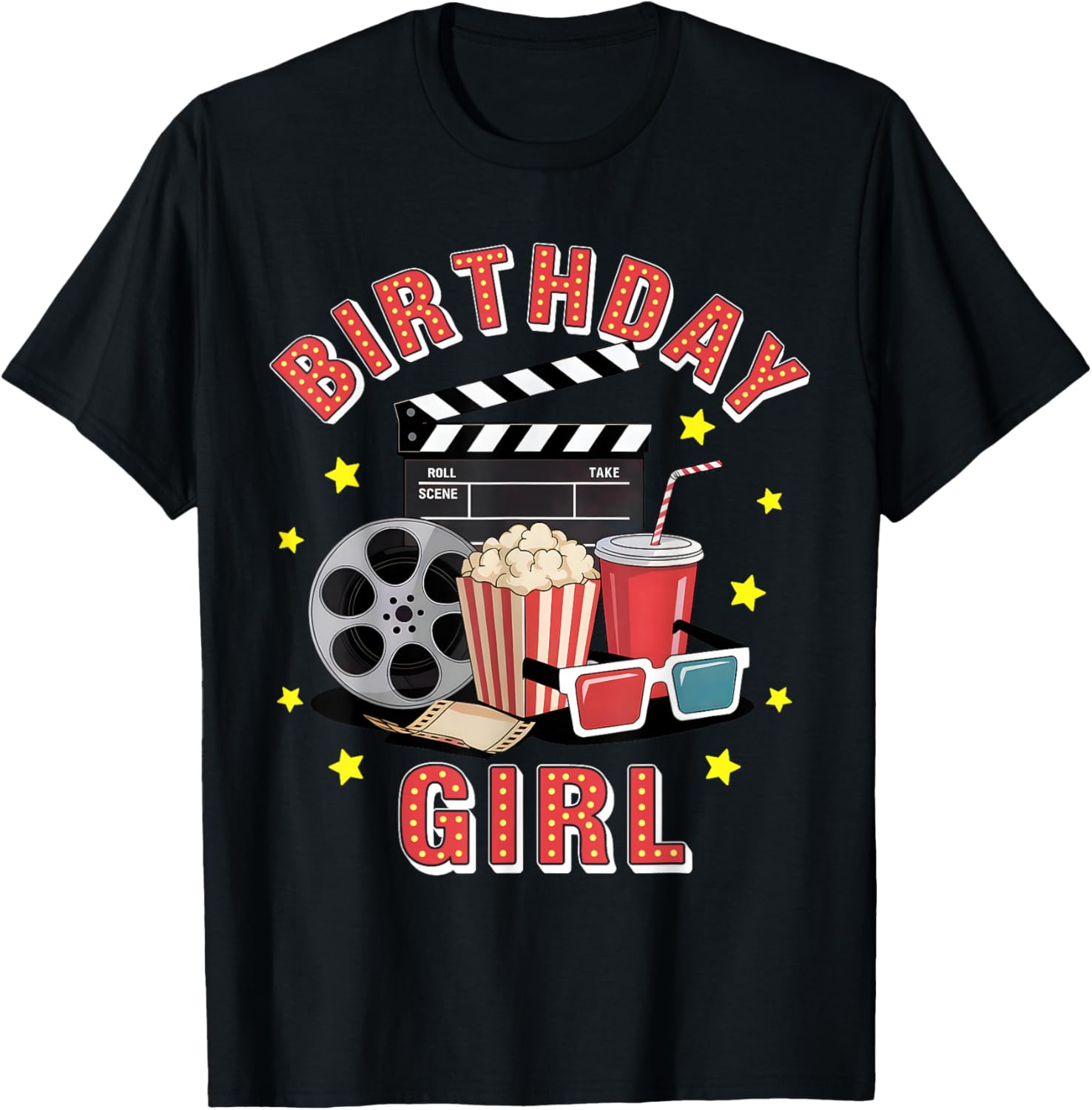Birthday Girl Movie Night Theme Matching Party
