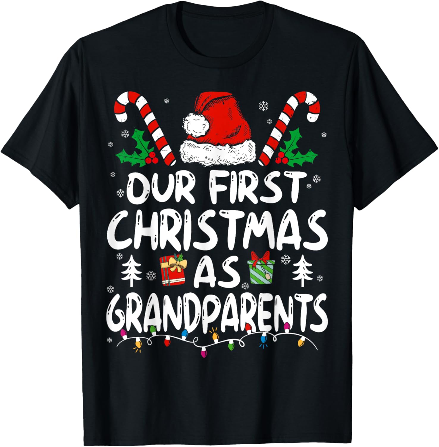 Our First Christmas As Grandparents New Grandpa Grandma Xmas
