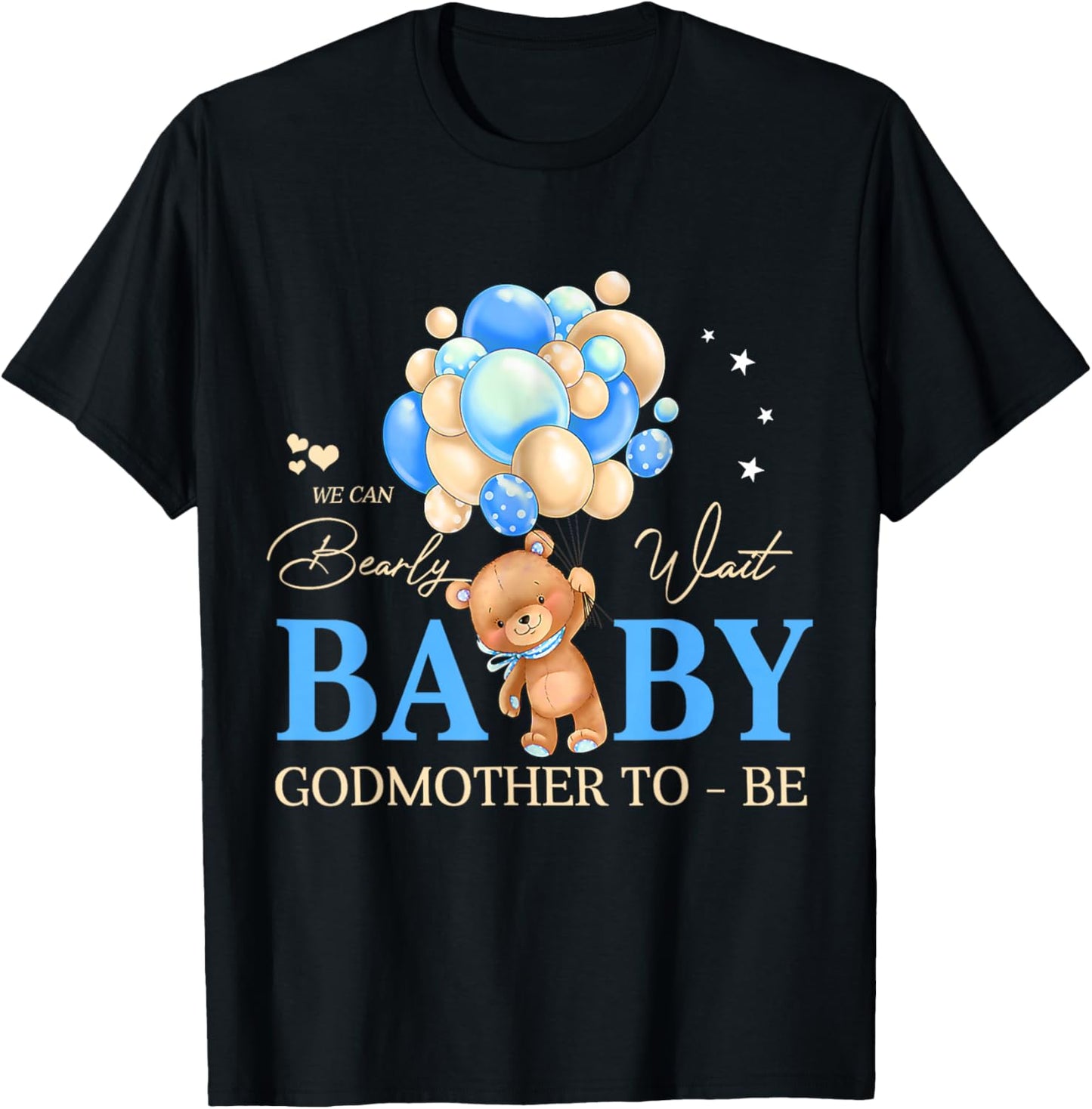 Godmother We Can Bearly Wait Baby Shower Family Matching
