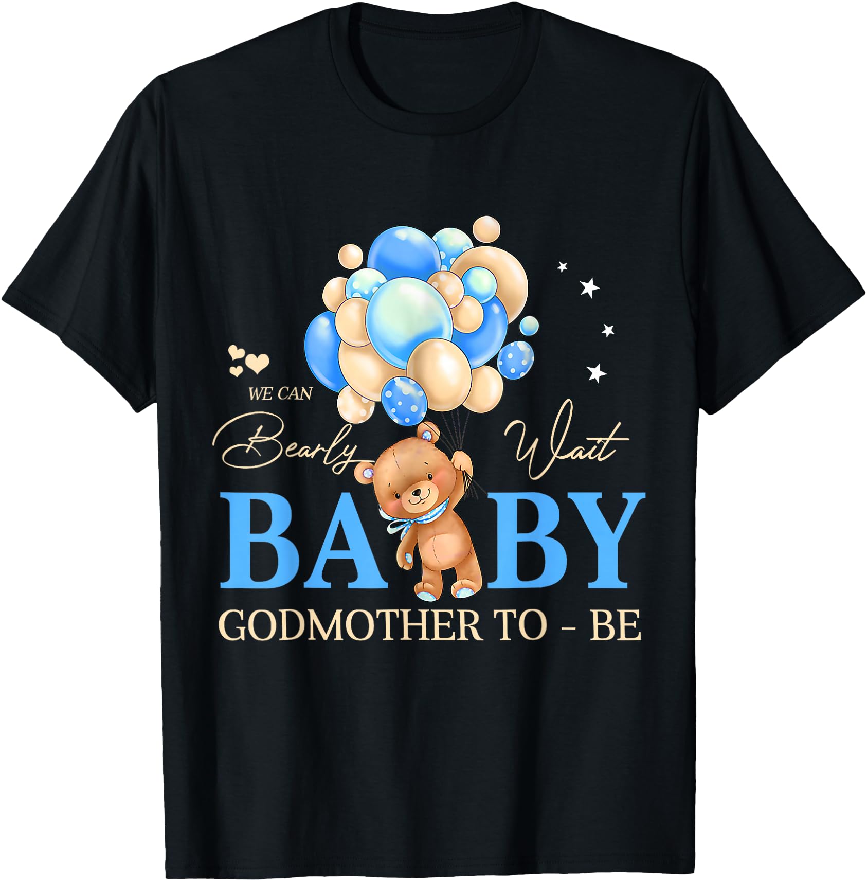 Godmother We Can Bearly Wait Baby Shower Family Matching