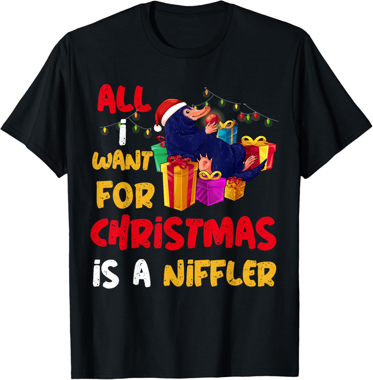 All I Want For Christmas Is A Niffler Merry Christmas Idea