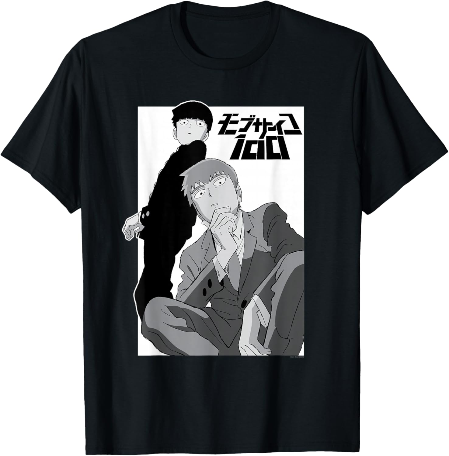 Mob Psycho 100 Black and White Shigeo and Arataka Anime