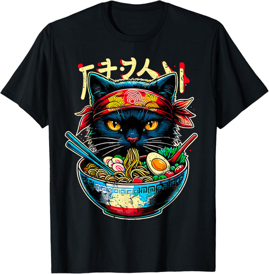 Cat Ramen Noodle Japanese Anime Kawaii Cats