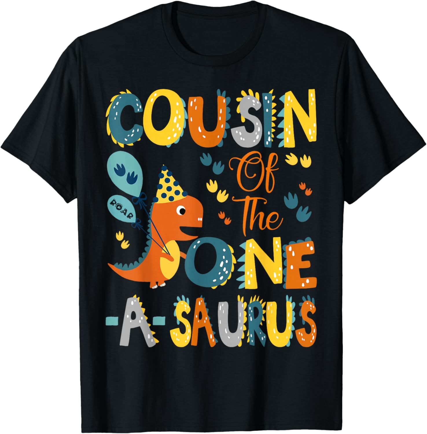 Cousin Of The One-A-Saurus 1St Birthday Dinosaur Party