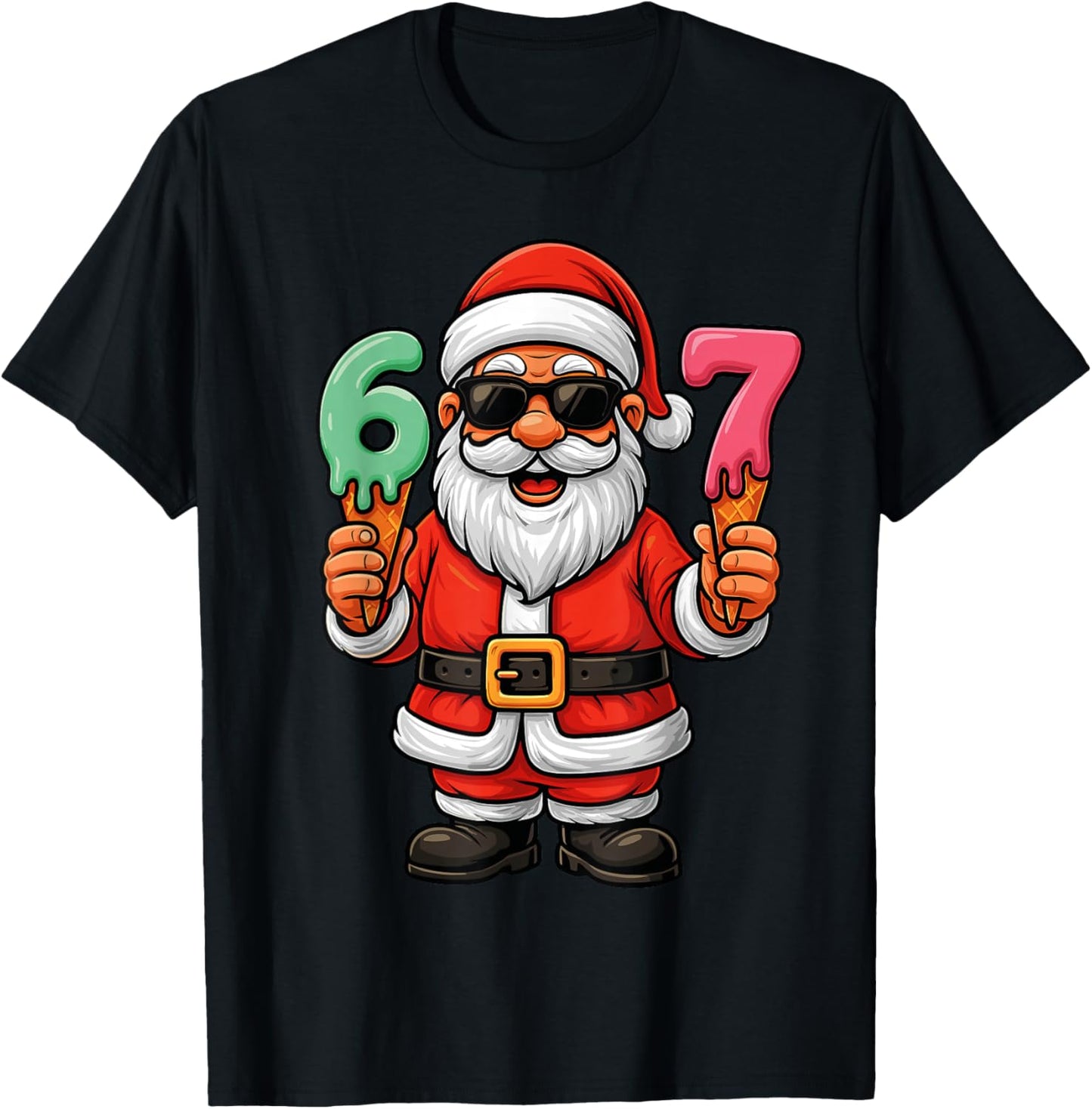 67 Christmas Funny Six Seven Ice Cream Meme 67 Christmas