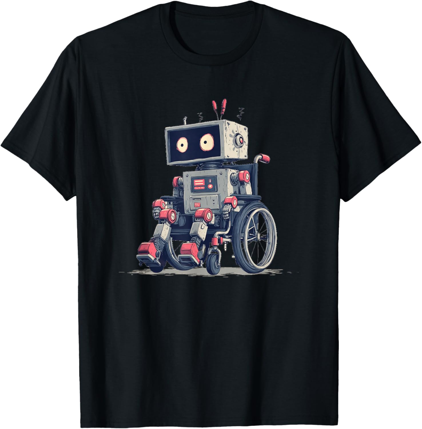 Cool Robot in Wheelchair for Machine and Robots Lovers