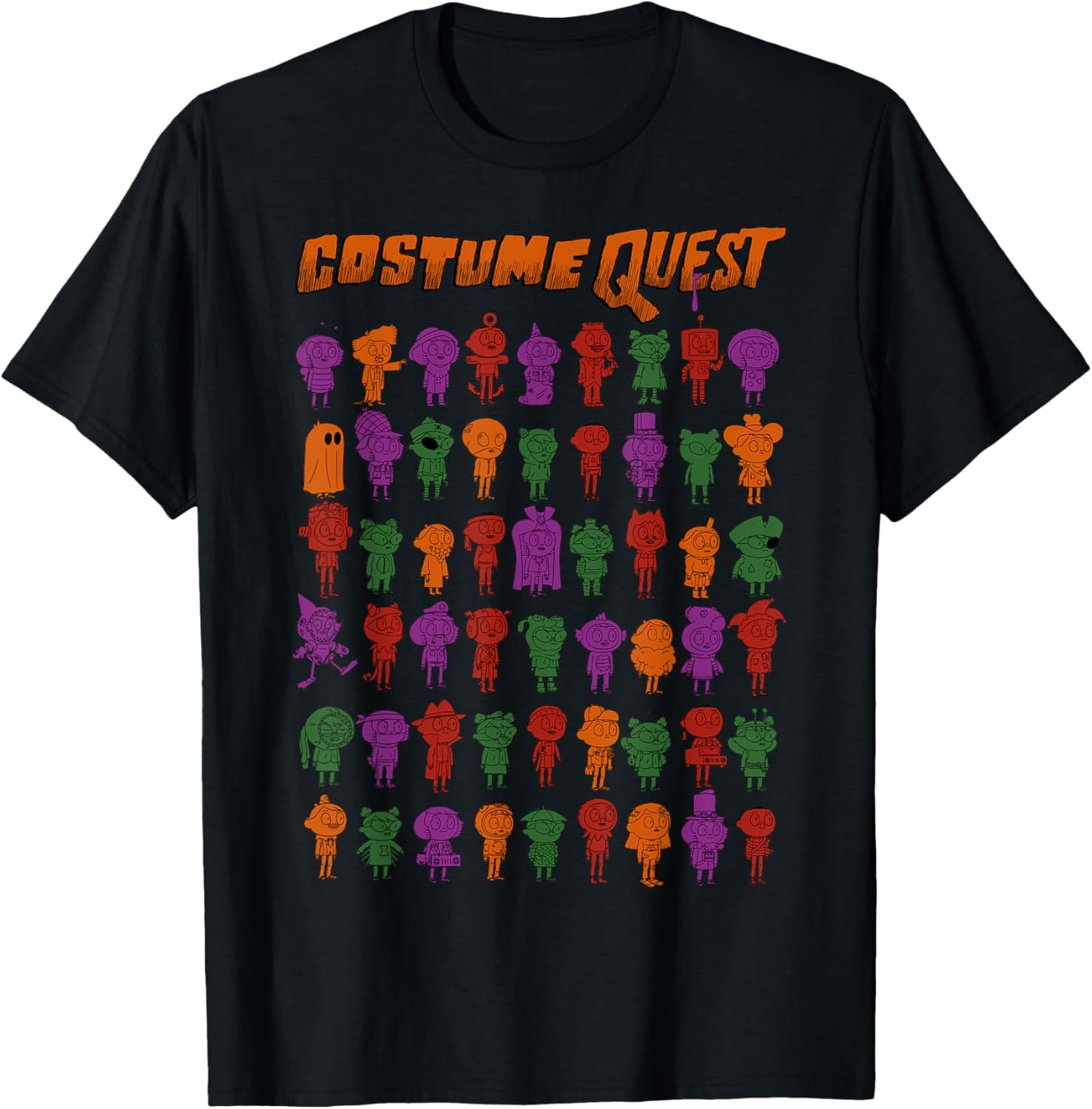 Costume Quest - Character Costumes Short Sleeve T-Shirt
