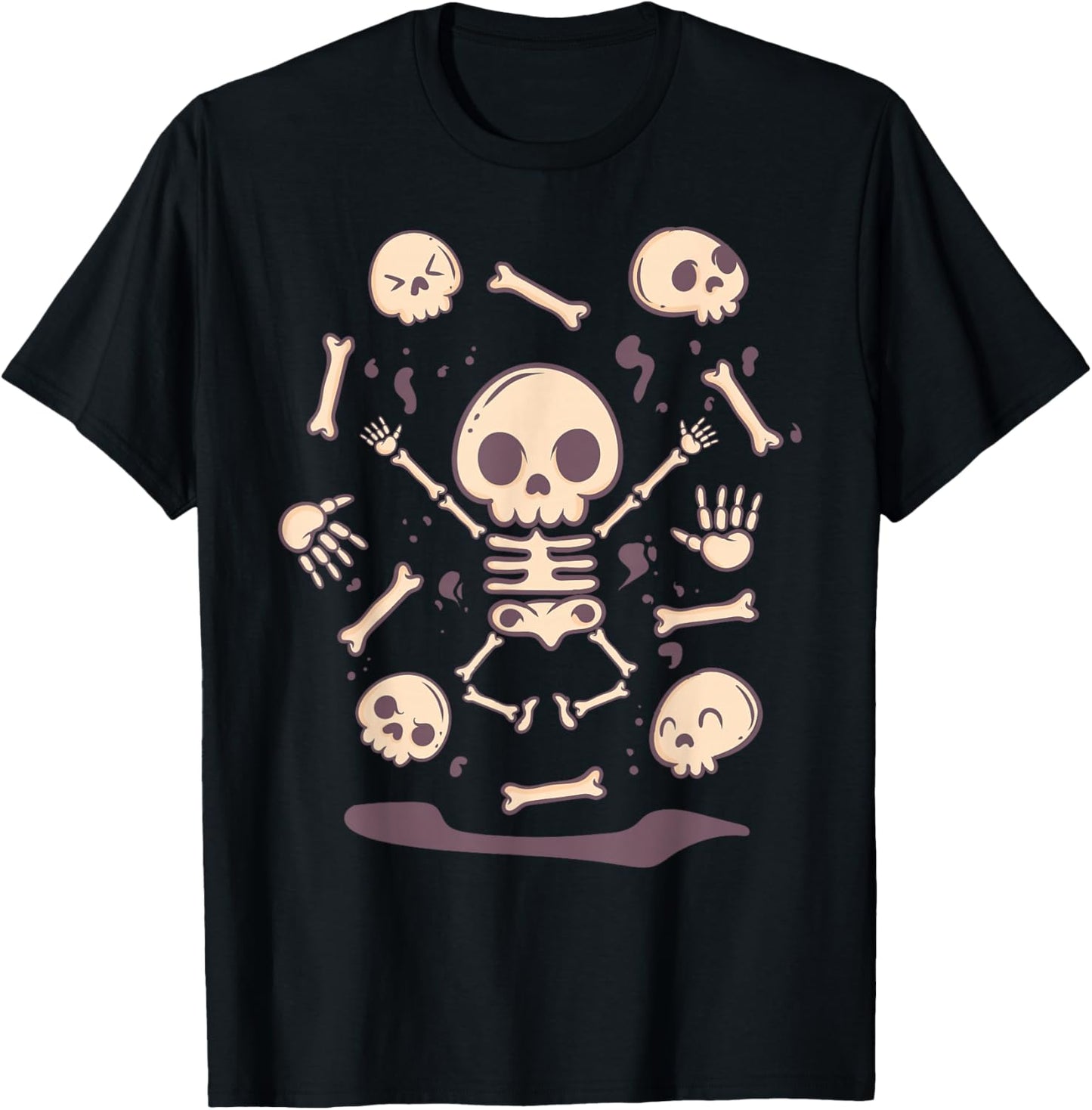 Cute Pastel Goth Kawaii Anime Skull Skeleton Japanese