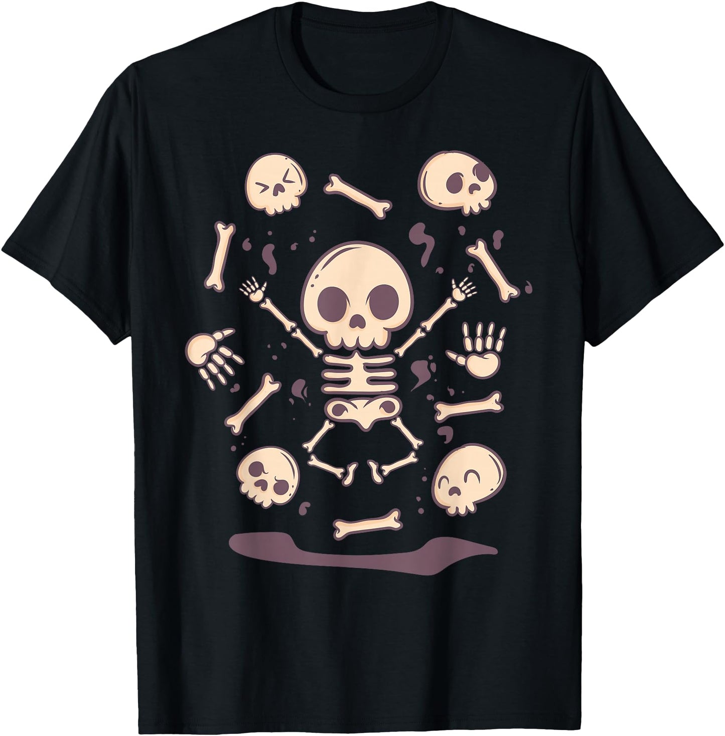 Cute Pastel Goth Kawaii Anime Skull Skeleton Japanese
