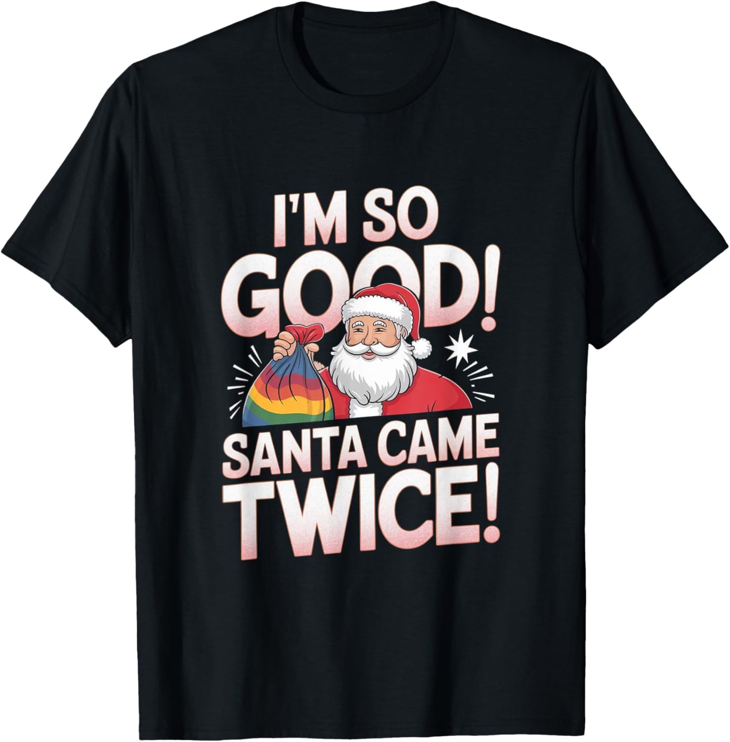 Funny Gay Santa Claus Christmas LGBT Pun Pride Xmas