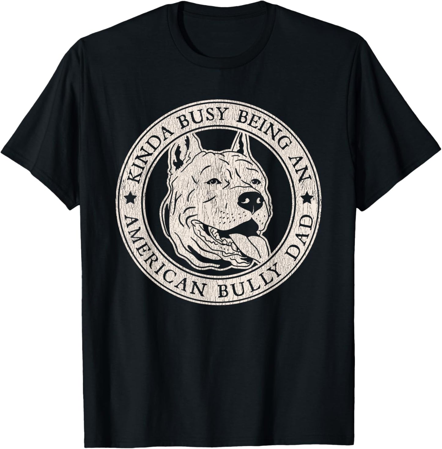 American Bully Dad | Dog Owner American Bully Men T-Shirt