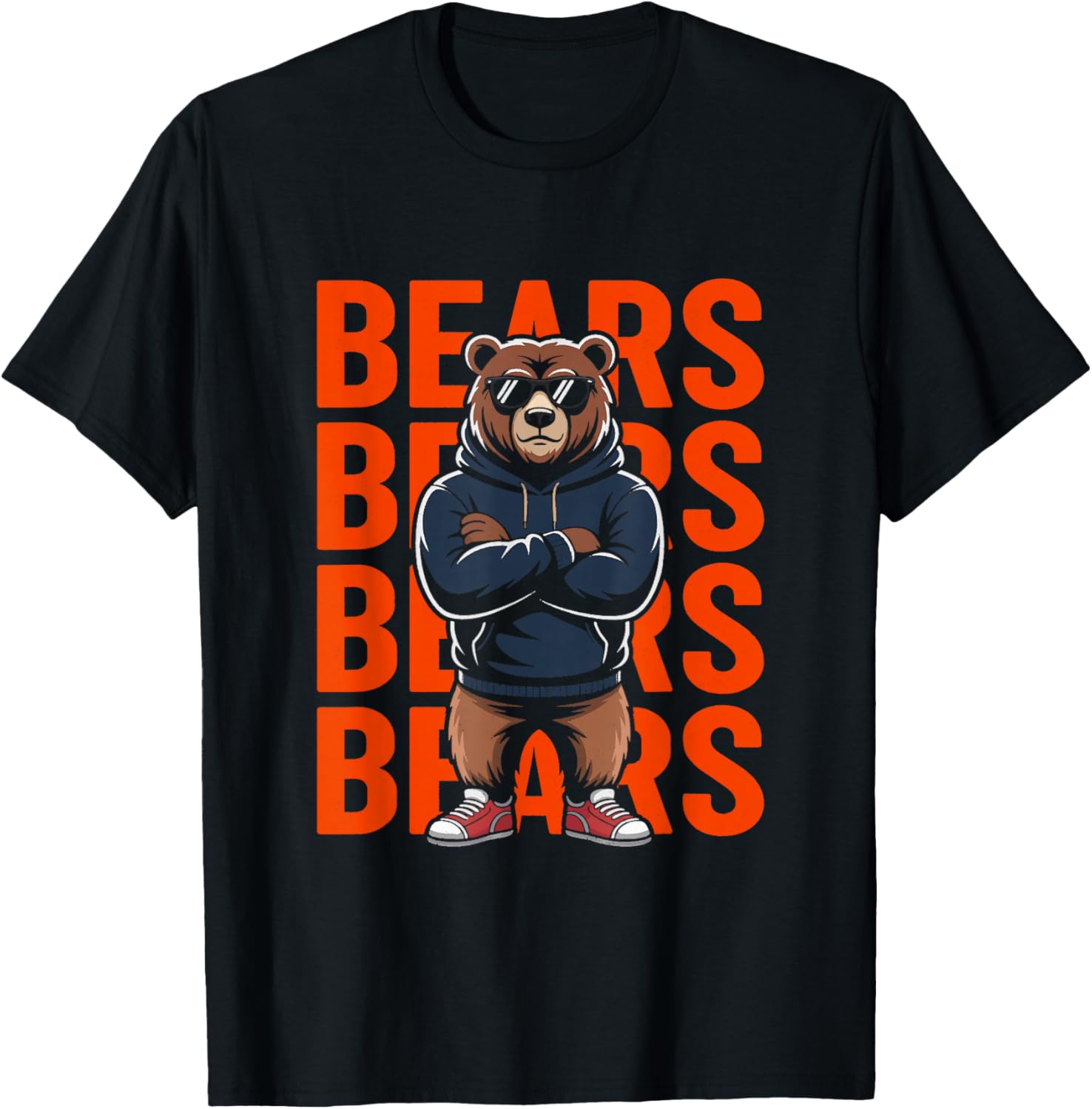 Retro Bear Gift for Men Women Boys Girls Kids