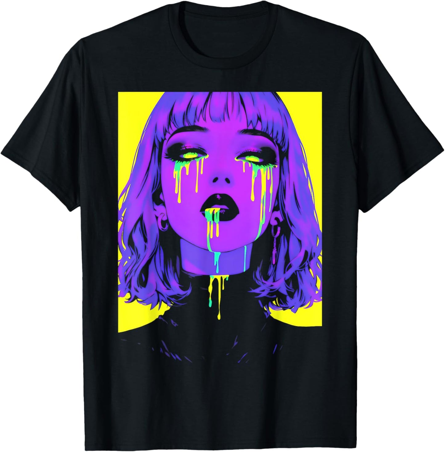 Cybergoth Cybercore Grunge Punk Goth Girl Alt Anime Manga