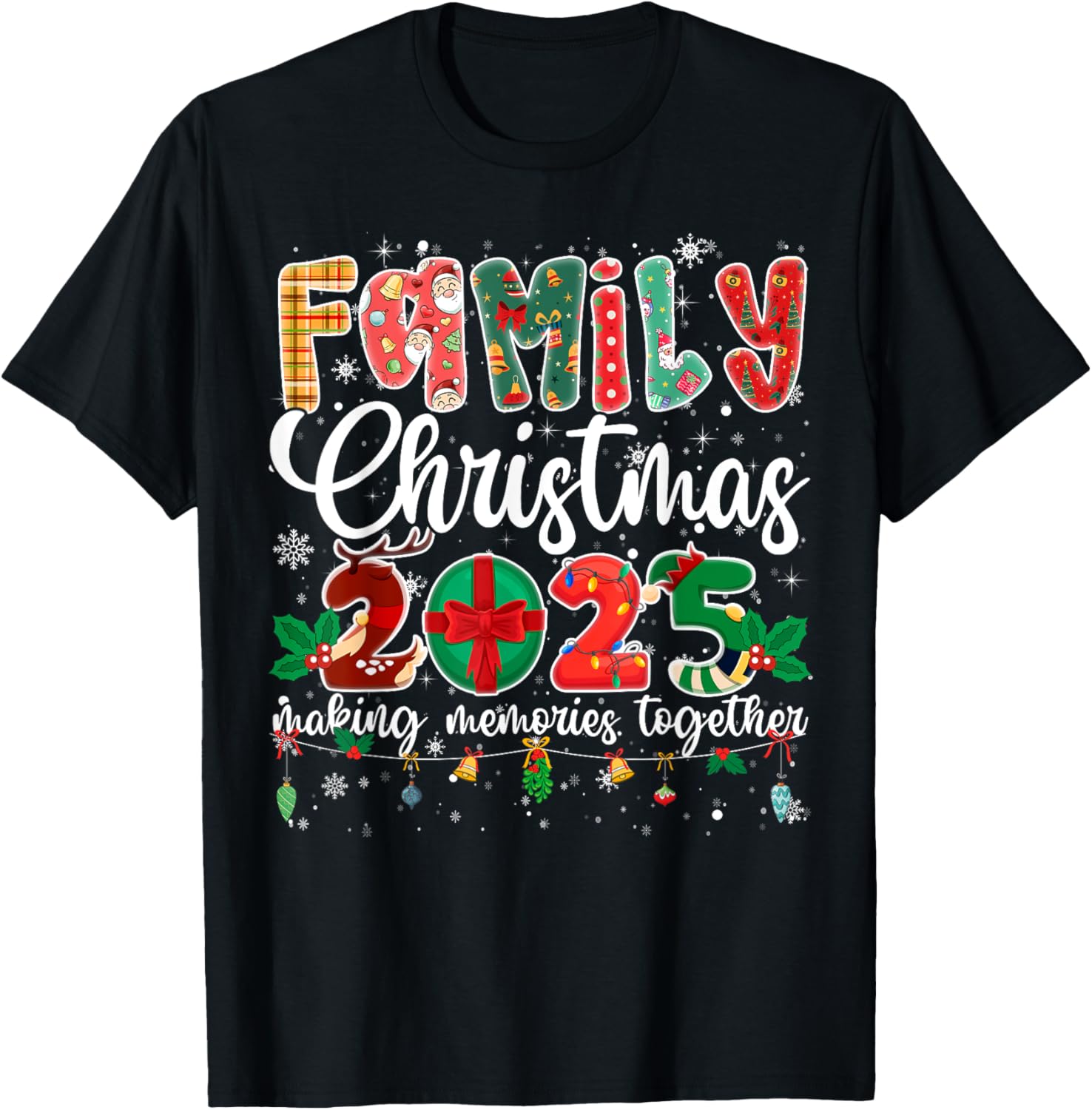 Family Christmas 2025 Matching Xmas Making Memories Together
